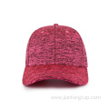 Heather jersey fabric blank hat